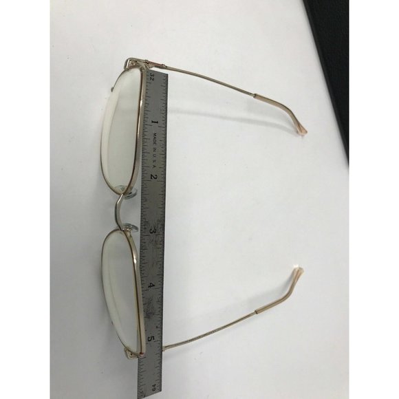 Luxottica oversized, gold Electplated frame Felicia 56 []15  Gold Electric Pink - Picture 7 of 11